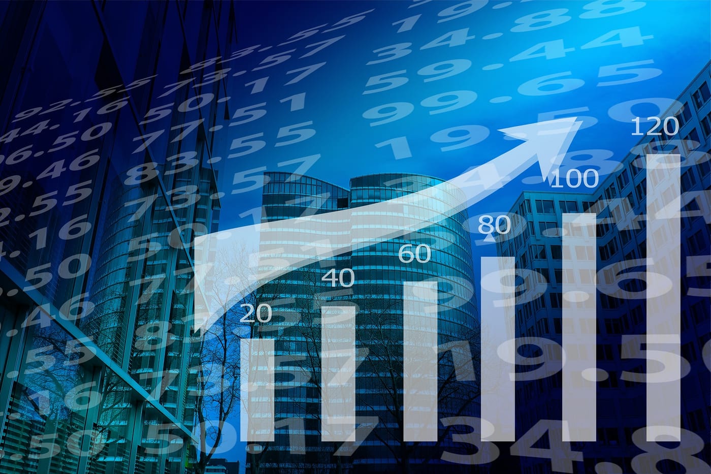 initial coin offering abstract image, company growth
