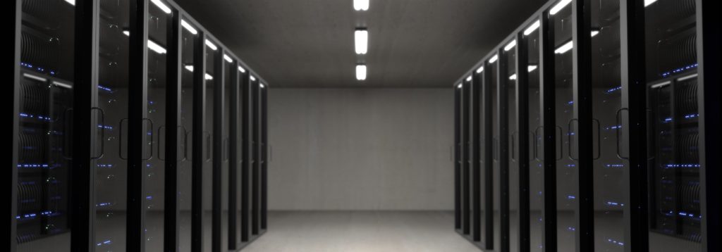 this image shows a server room